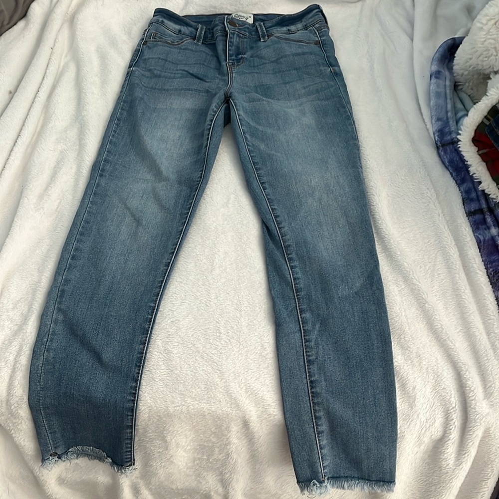 Revery kids mid-rise ankle skinny jeans girls size 14